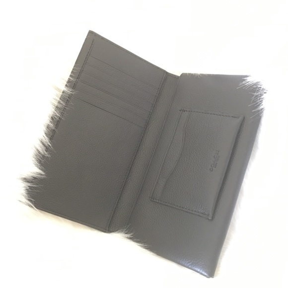 Coach bifold phone case holds 8 cards